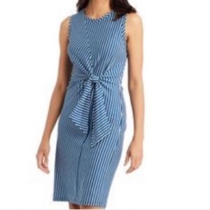 J. Mclaughlin Sleeveless Jenn Knit Denim Summer Dress Size Small NWOT
